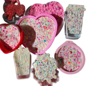 Stephykatz Sensory Play Valentines Reusable Pick Pad Kit - 35+ Times Use Reusable Beads with Microwaveable Silicone Mold for ADHD, Anxiety, and Autism new collection pick pad colorful bead