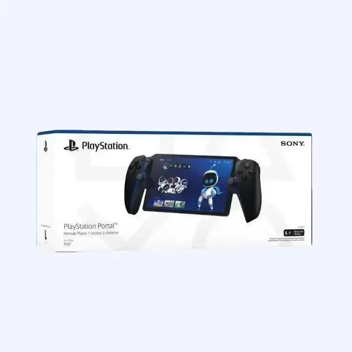 Sony PlayStation Portal Remote Player - Midnight Black, Official PS5 Wireless Portable Handheld Gaming Device with DualSense Buttons and LCD Display