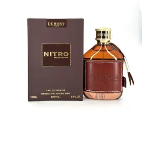 Dumont Paris Nitro Pour Homme Eau De Parfum 3.4FL.OZ Fragrance Intense Fragrances Perfumes Cologne