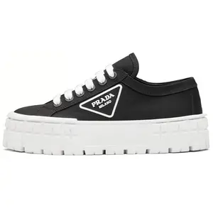 PRADA Re-Nylon Gabardine Low-Top Sneakers for Women