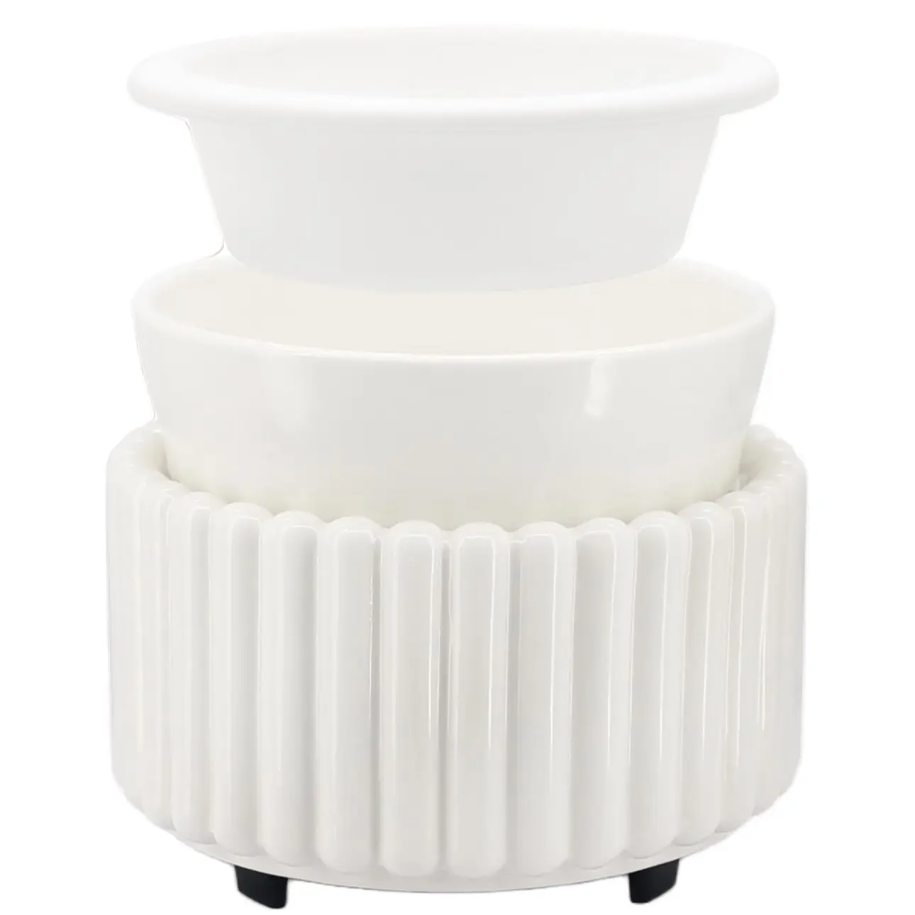 3 in 1 Ceramic Wax Melter with Silicone Dish for Home Use