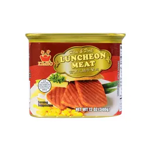 2Packs KIMBO Ham & Pork Luncheon Meat, 12oz/Pack
