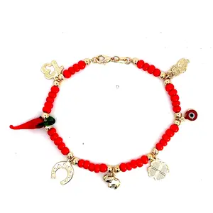 Protection Luck Red Bead Bracelet