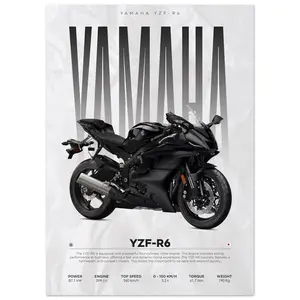 YZF R6 - Yamaha - Poster