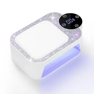 Rechargeable Hand Pillow Nail Lamp UV Light Therapy Machine Wireless Quick-Dry LED Curing Lamp UV Nail Dryer Lamp