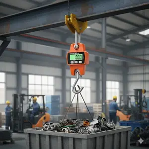 Portable Electronic Hand Crane Scale: Industrial, Heavy Duty, 660lbs High Precision, waterproof & Shockproof Cast Aluminum, for Logistics, Lifting, Outdoor Jobs, Fishing, Hunting, Farm 7 commercial Use