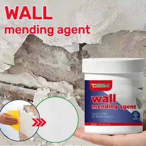 Home Decoration Wall Repair Kit, 100g/300g/500g + Scraper, White wall patching putty, No Experience Needed, Easy Operation, Waterproof and Anti-Crack Performance