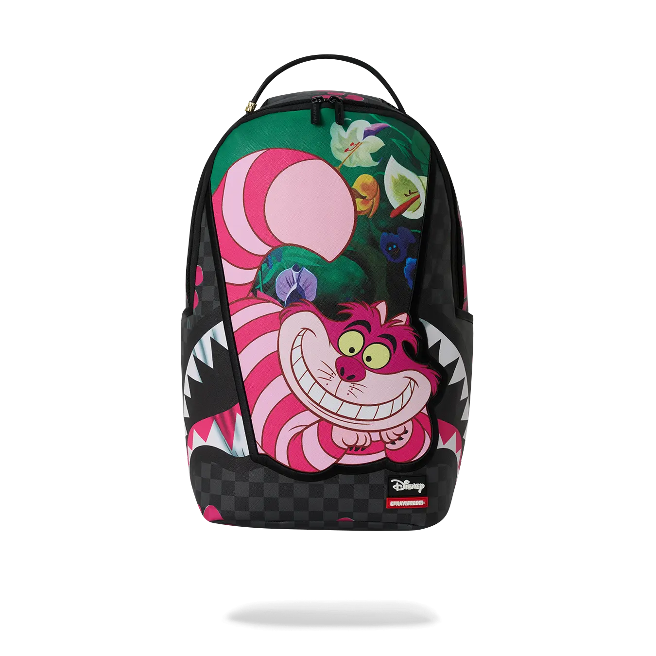 DISNEY ALICE IN WONDERLAND CHESHIRE CAT MAD SHARK BACKPACK DISNEY ALICE IN WONDERLAND CHESHIRE CAT MAD SHARK BACKPACK
