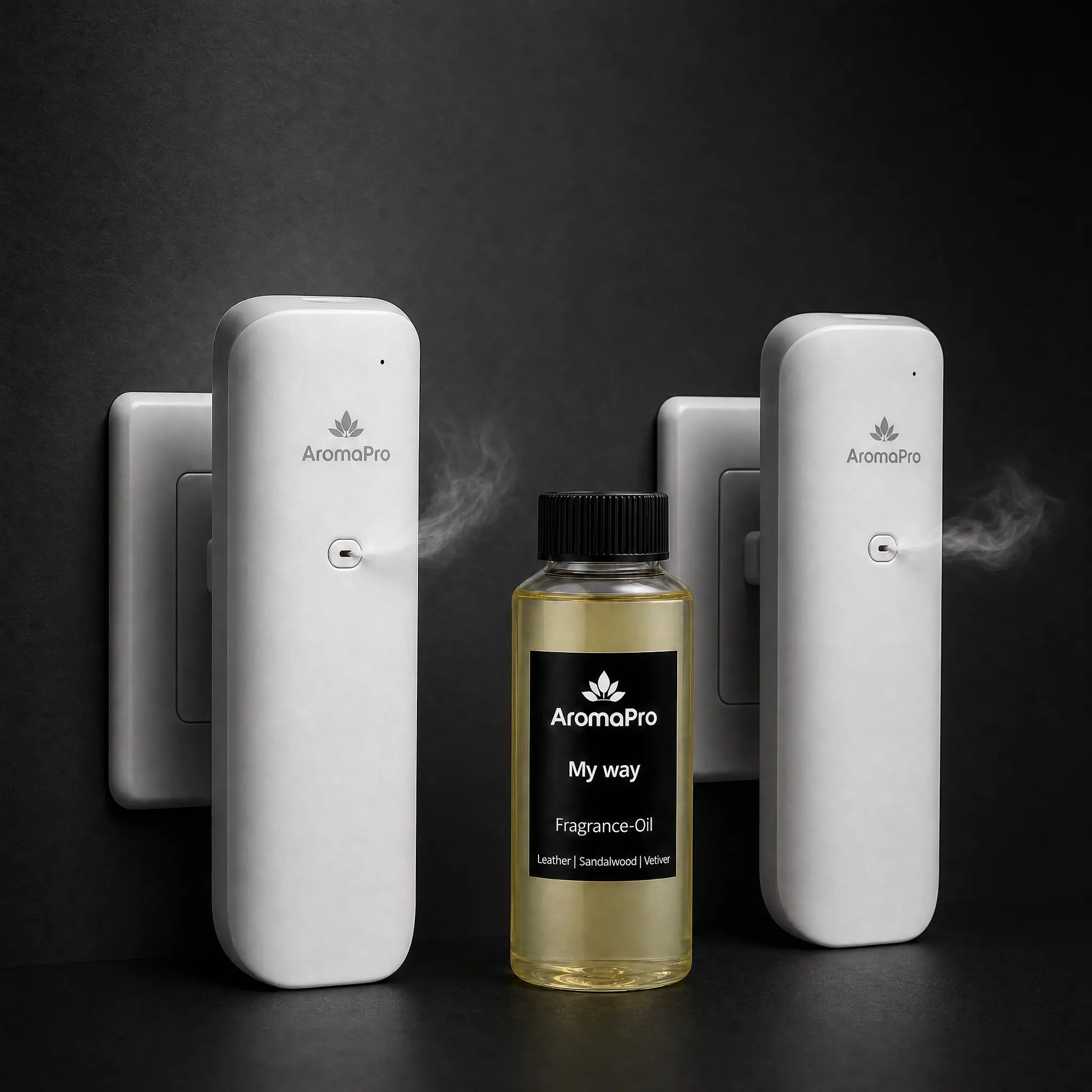 AromaPro Luxury Trio – Edición Limitada  2 Difusores + 500ml