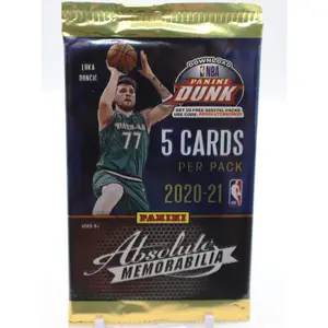 2020-21 Panini Absolute Memorabilia Basketball Retail Pack (5 Cards)