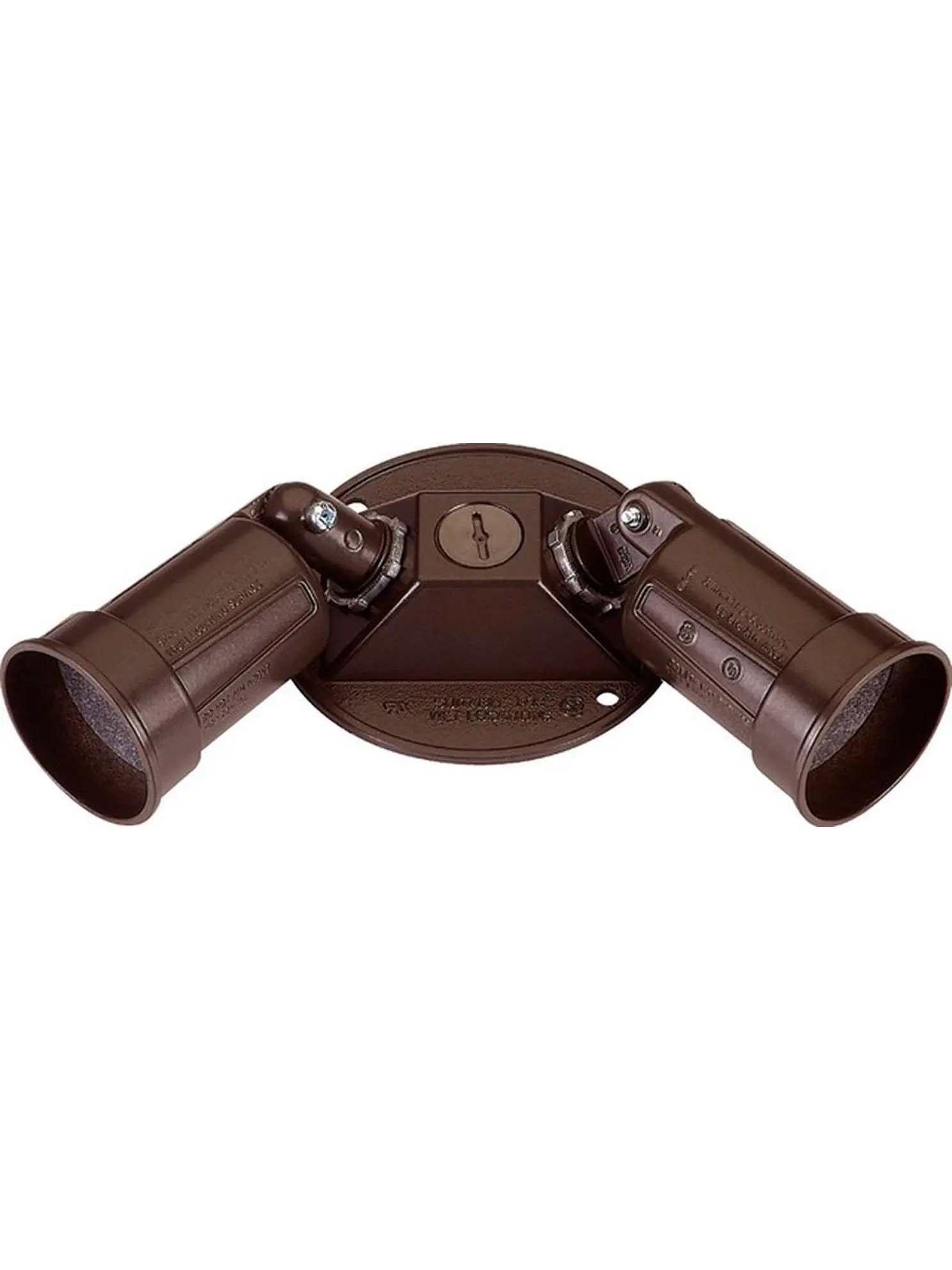 Sigma 14782BR Bronze Finish Metal Outdoor Lighting Lamp Holder Kit - Die-Cast Aluminum, Water-Resistant, 2 Holders for Home Improvement Entry Ways, Two Holders