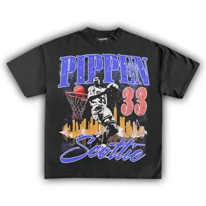 [Sale up to 40%] SCOTTIE PIPPIN RETRO TEE, GRAPHIC TEE, T-SHIRT MEN, GIFT FOR ALL