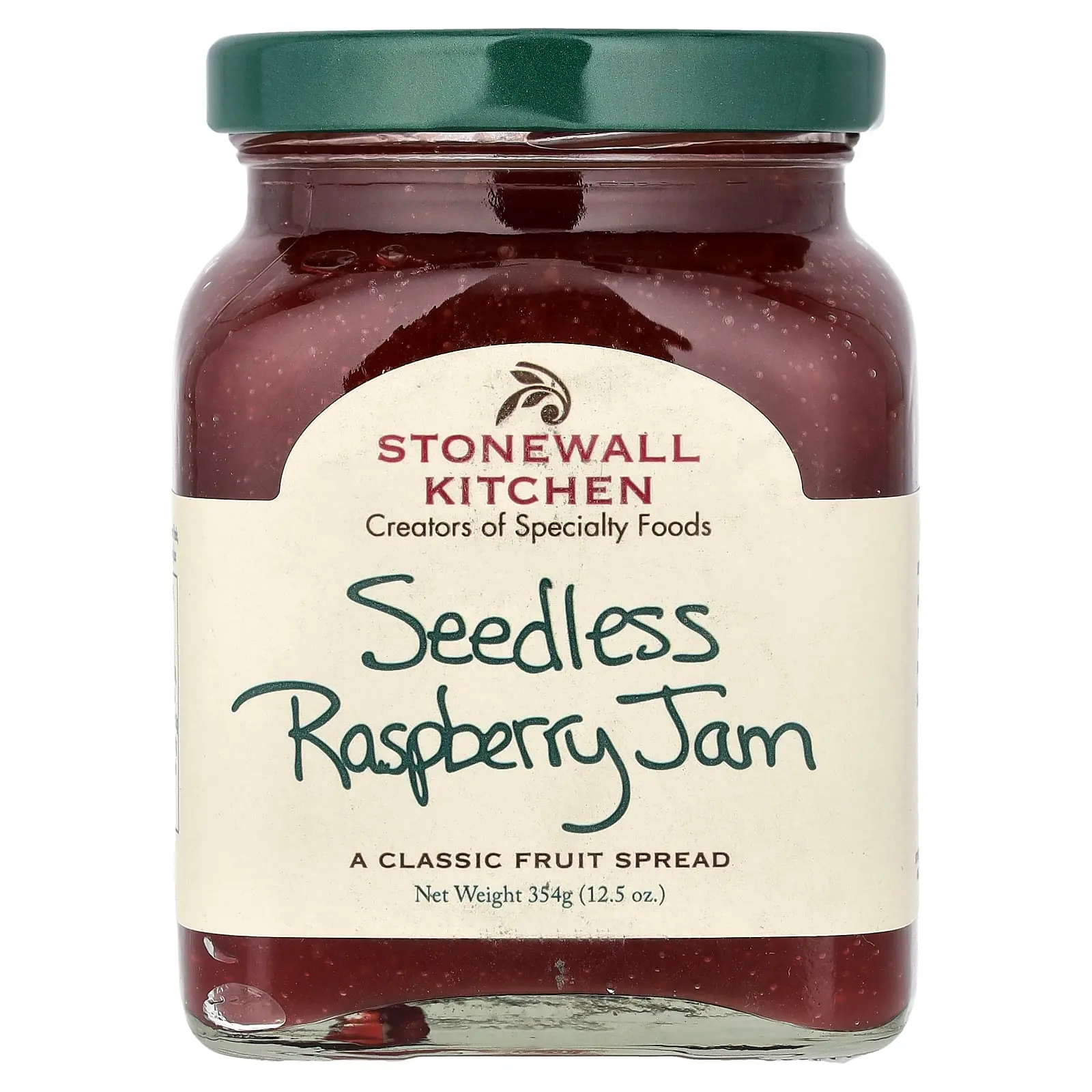 Stonewall Kitchen Seedless Raspberry Jam, 12.5 oz (354 g)