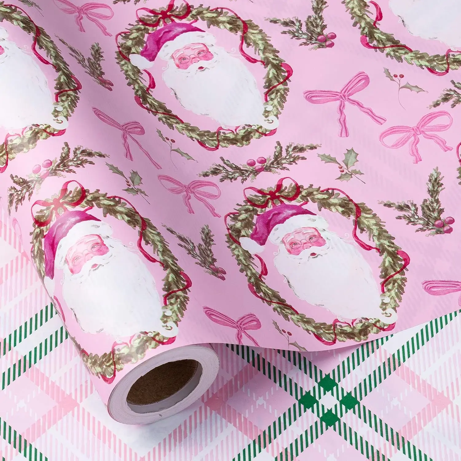 Santa Floral Wreath