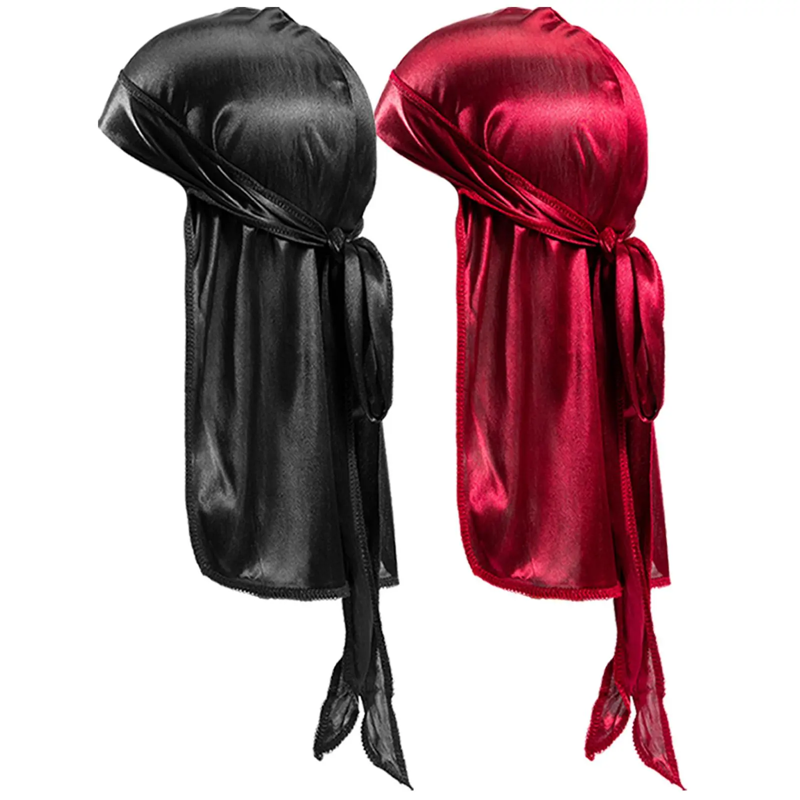 2Pcs Silky Durags 