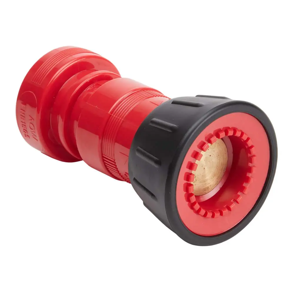 Thermoplastic Adjustable Jet–Fog Fire Hose Nozzle
