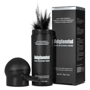 30g Hair Thickening Fiber Powder – Instant Volume & Natural Coverage, Easy Spray Applicator, Windproof & Sweatproof, Matte Finish, Ideal for Thinning Hair & Root Touch-Up