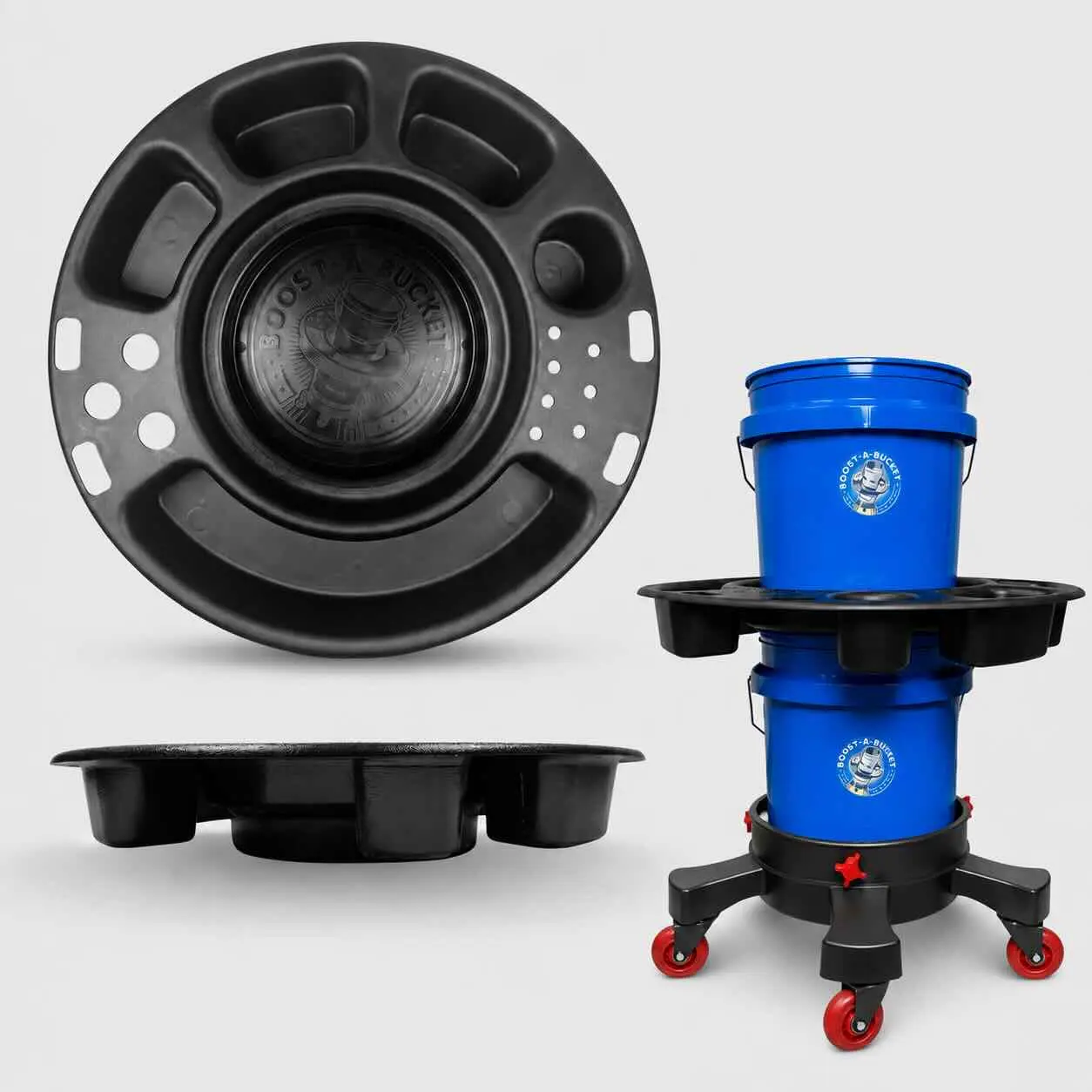 Boost-A-Bucket 5-Gallon Bucket Caddy Organizer