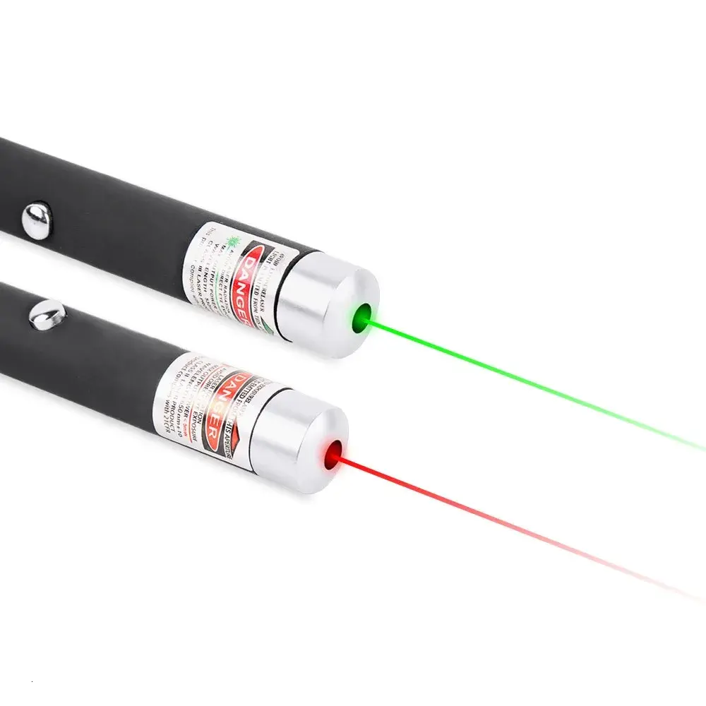 Plastic RGB Laser Pointer Flashlight with Green, Blue, Red Indicator Lights - USB Mobile Phone Flash Accessory for Classrooms, Presentations, Meetings