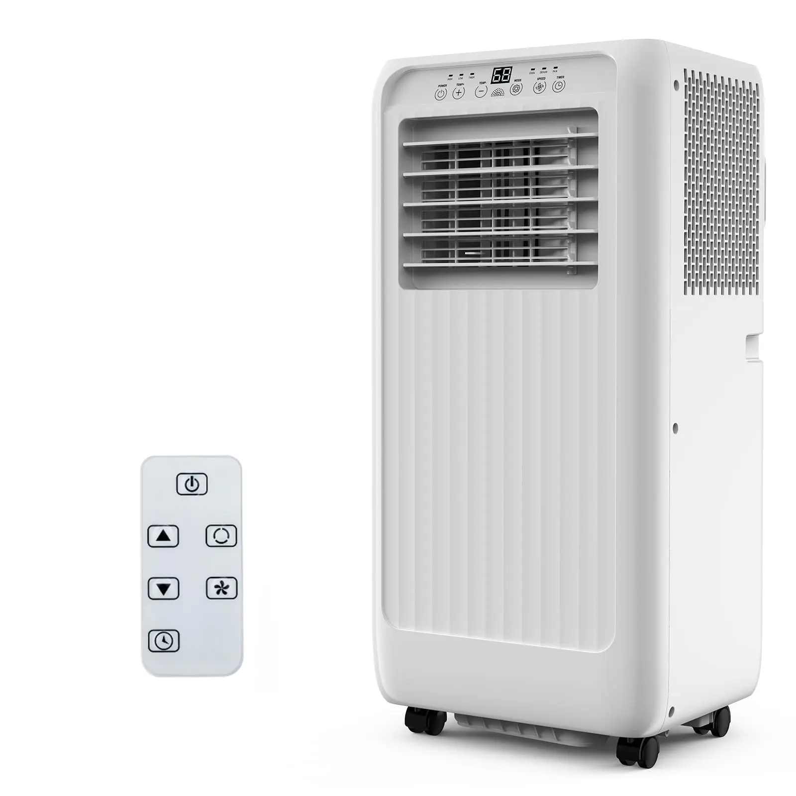 10000 BTU Portable Air Conditioner with Remote, 3-in-1 Cooling, Dehumidifier & Fan for Rooms up to 450 Sq.Ft