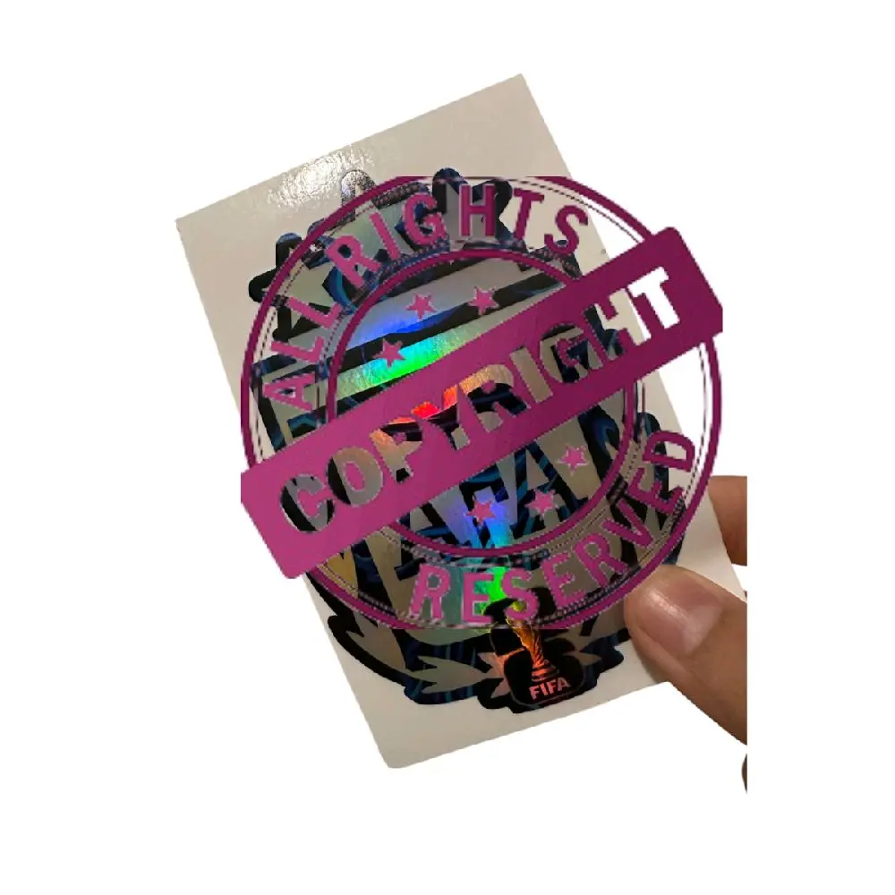 Custom Holographic FC Arge Soccer Fan Gear Decal Sticker