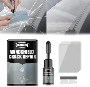 Car Windshield Crack Repair Fluid, 2025 Upgrade Windshield Repair Kit, Multifunctional Cracks Gone Glass Repair Fluid for Fixing Chips, Window Crack Repair Kit, Automotive Windscreen Tool (1 pc)
