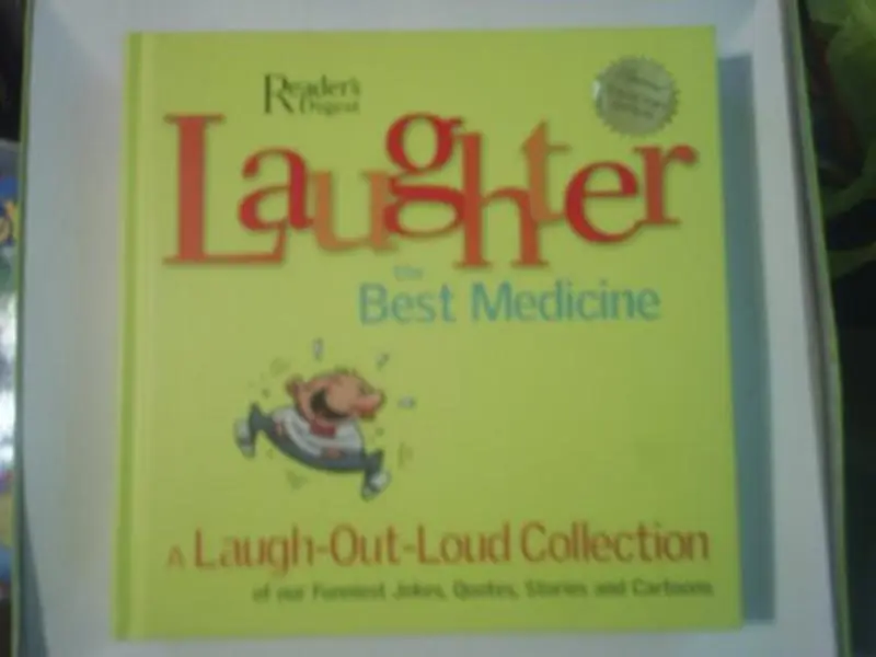 USED Hardcover Book - Laughter, the Best Medicine: A Hilarious Laugh-Out-Loud Collection of Jokes, Quotes, Stories, and Cartoons by Reader's Digest (English)