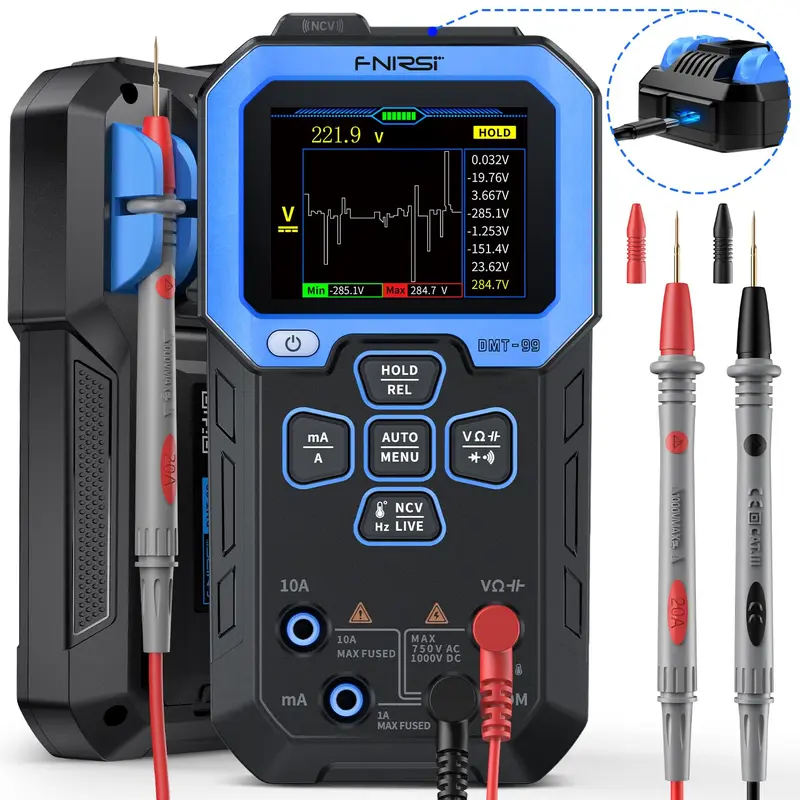 FNIRSI LPM-10A Multifunctional Network Cable Tracker with 2.4-inch