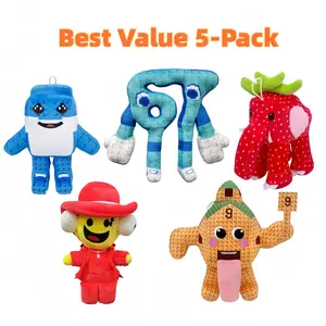 5Pcs Steal a Brainrot Plush Set. Funny Strawberry Elephant & Blue 67 Stuffed Animals Toy Bundle. Cute Room Desk Decor for Game Fans. Unique Birthday Gag Gift Graduation Present for Kids Teens Boyfriend Summer 2026.