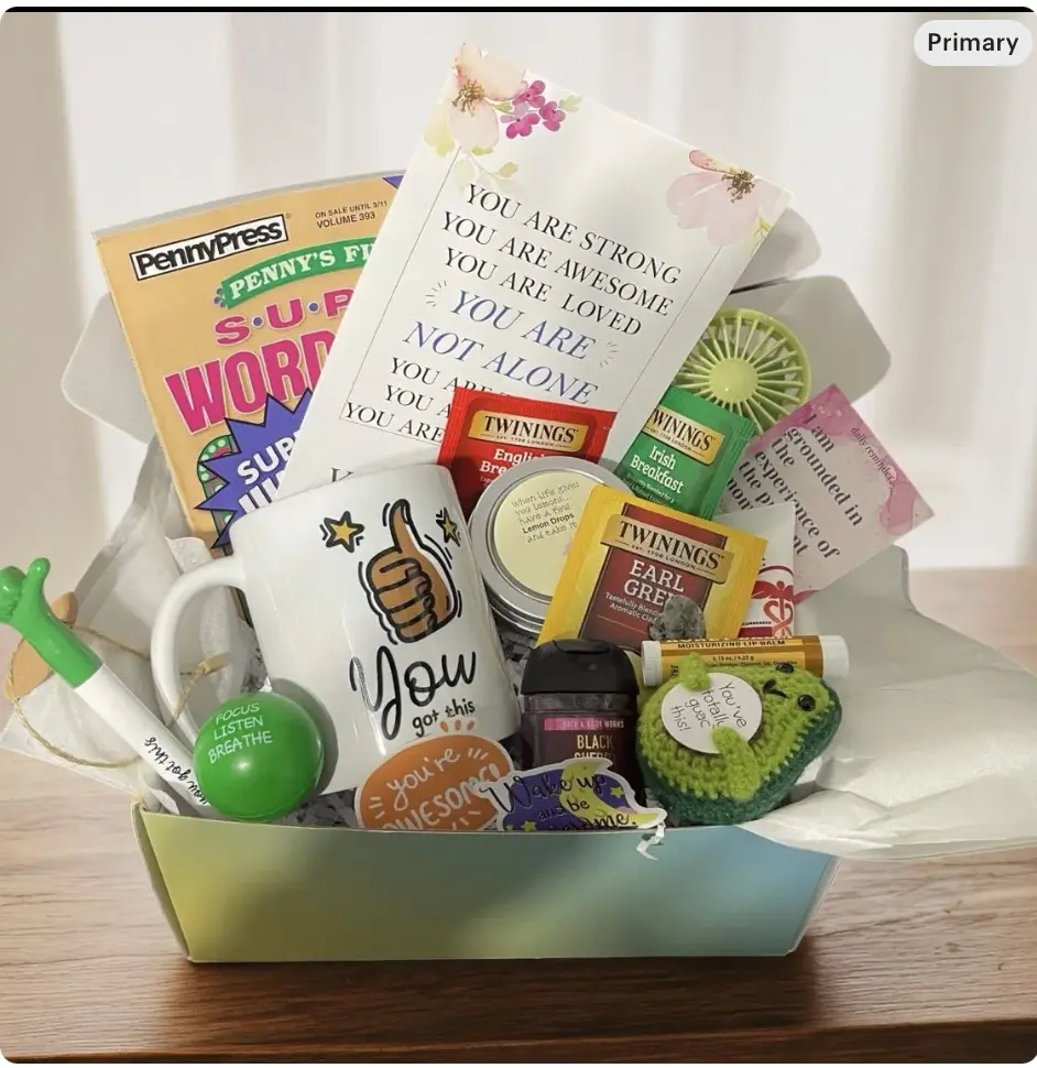 Chemo Care Package Thinking of You Cancer Gift Box Hug in a Box Get Well Soon Gift Basket for Women and Men with Comforting Essentials and Uplifting Messages