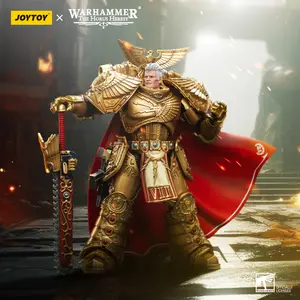 JOYTOY Warhammer 40k 1/18 Action Figures Anime 18cm Imperial Fists Rogal Dorn, Primarch of the Vllth Legion