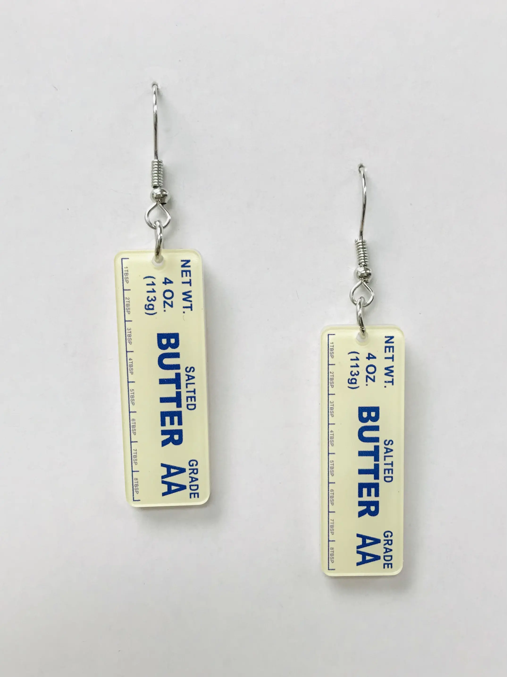 Stick of Butter Earrings, Butter Earring