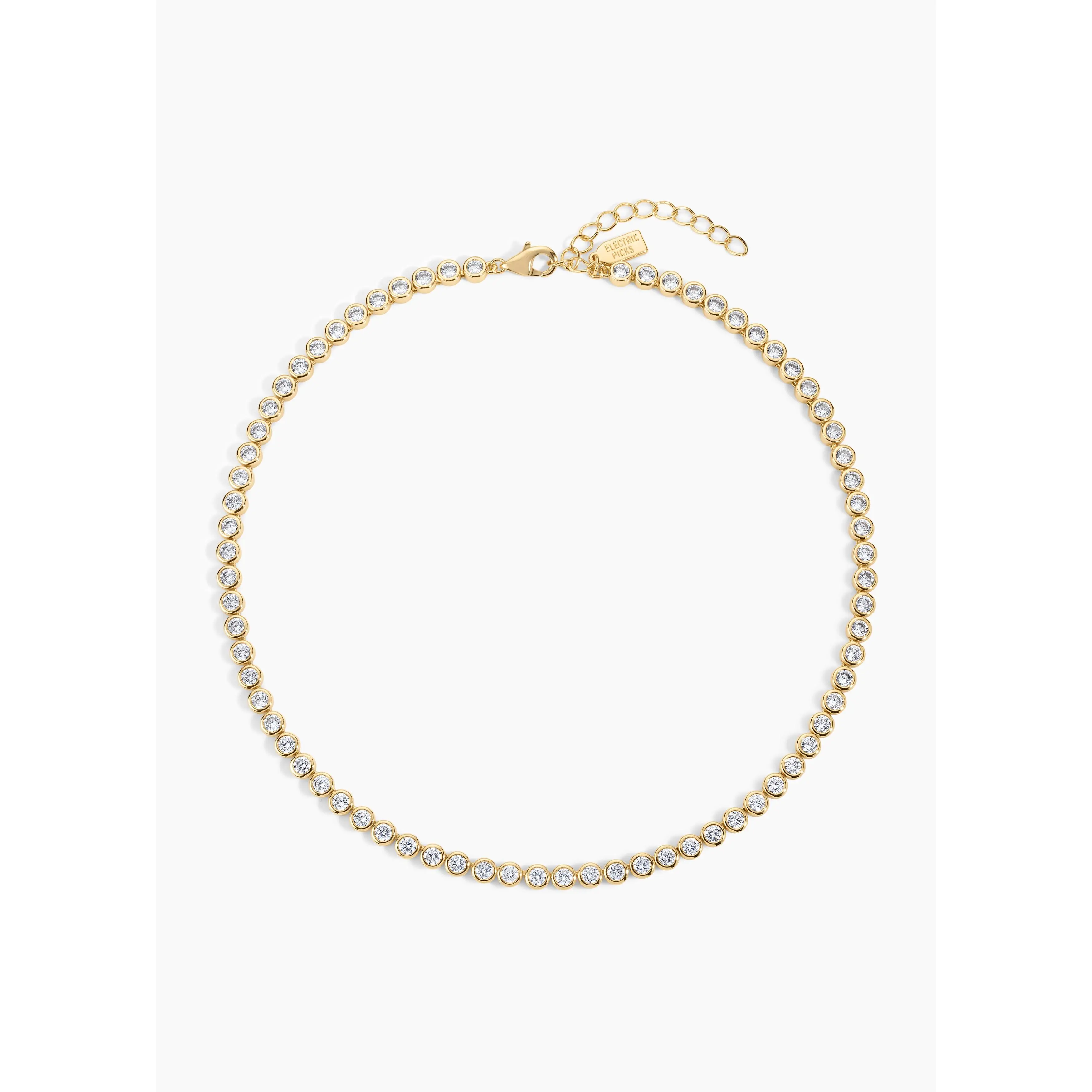 Gold Chain Jewel Necklace, Fashion Costume Jewelry Accessory for Daily Wear, Gold Chain Necklace