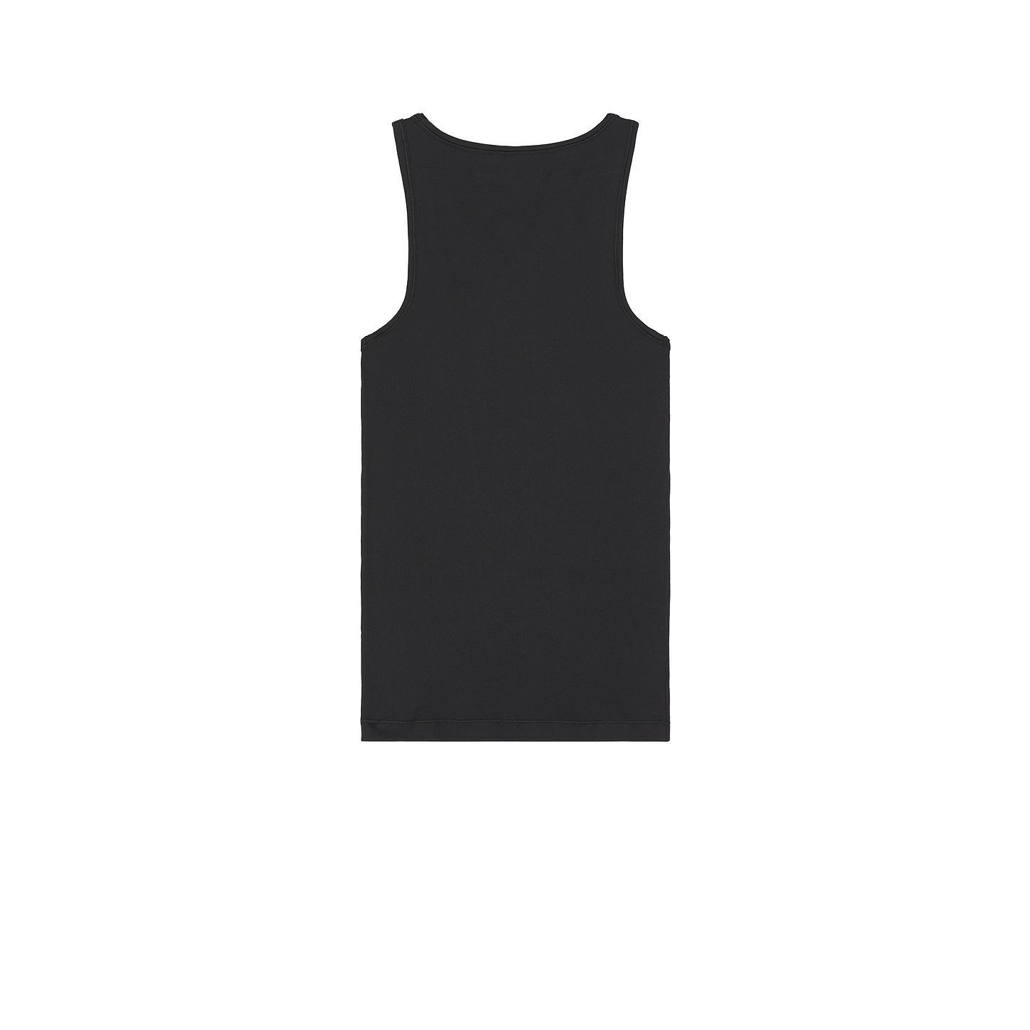 SKIMS Cotton Rib Tank 3-Pack in Onyx
