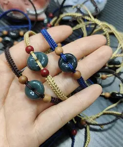 430817t(Elsa) Handmade knitted bracelet.SJ