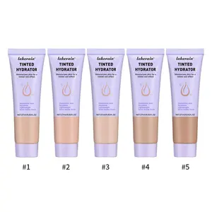 Long-lasting Moisturizing Foundation, 2 Counts/set Oil-free Matte Finish Concealer, Hydrating Makeup Base Primer, Full Coverage Flawless Makeup Cream, Moisturizer, Beauty Cosmetics