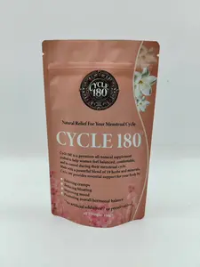 CYCLE 180 Hormone Balance for Women - PMS Support Supplement for Menopause & Perimenopause with Bloating Relief Menstrual Cramp Mood PMDD Healthcare Natural Dietary