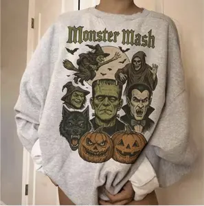 Retro Halloween Shirt, Horror Halloween Sweatshirt, Spooky Vibes Tshirt, Scary Movie Shirt, Trendy Halloween Hoodie