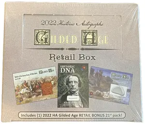 2022 Gilded Age Retail Box - Historic Autographs