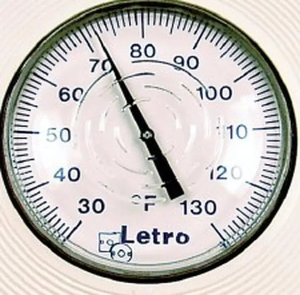 Pentair SKR Skimmer Thermometer - Tubing-Equipped Water Temperature Indoor-Outdoor Measuring Instrument, No Extra Accessories Needed, Water Temperature Indoor-Outdoor Thermometers