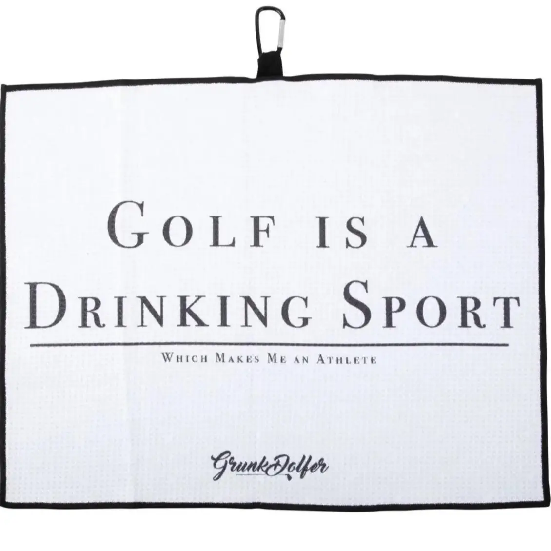 Golf Towel, Golf Accessories for Drinking Sport Use