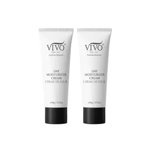 Vivo Per Lei Dead Sea Day Cream Tube - Face Moisturizer for Women - Moisturizing, Hydrating, Non Greasy - 2PK Daily Radiant