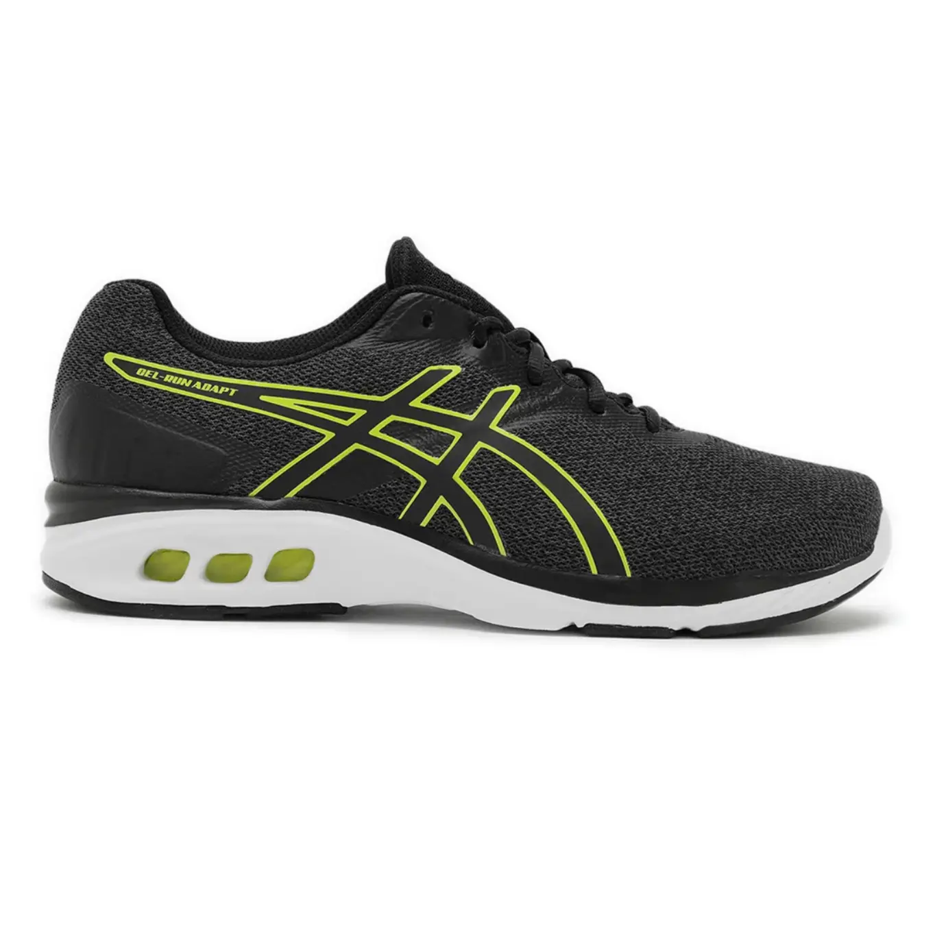 ASICS GEL-RUN ADAPT Performance Sneakers "Black/Bright Yellow"