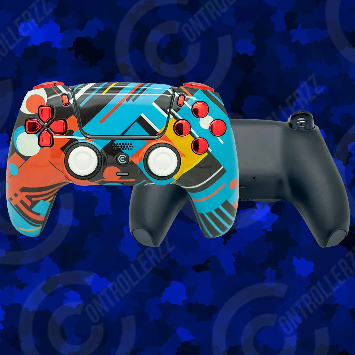 Abstract Fusion & Red Chrome Inserts 