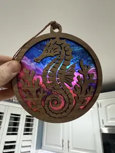 Seahorse Suncatcher for Sunny Window
