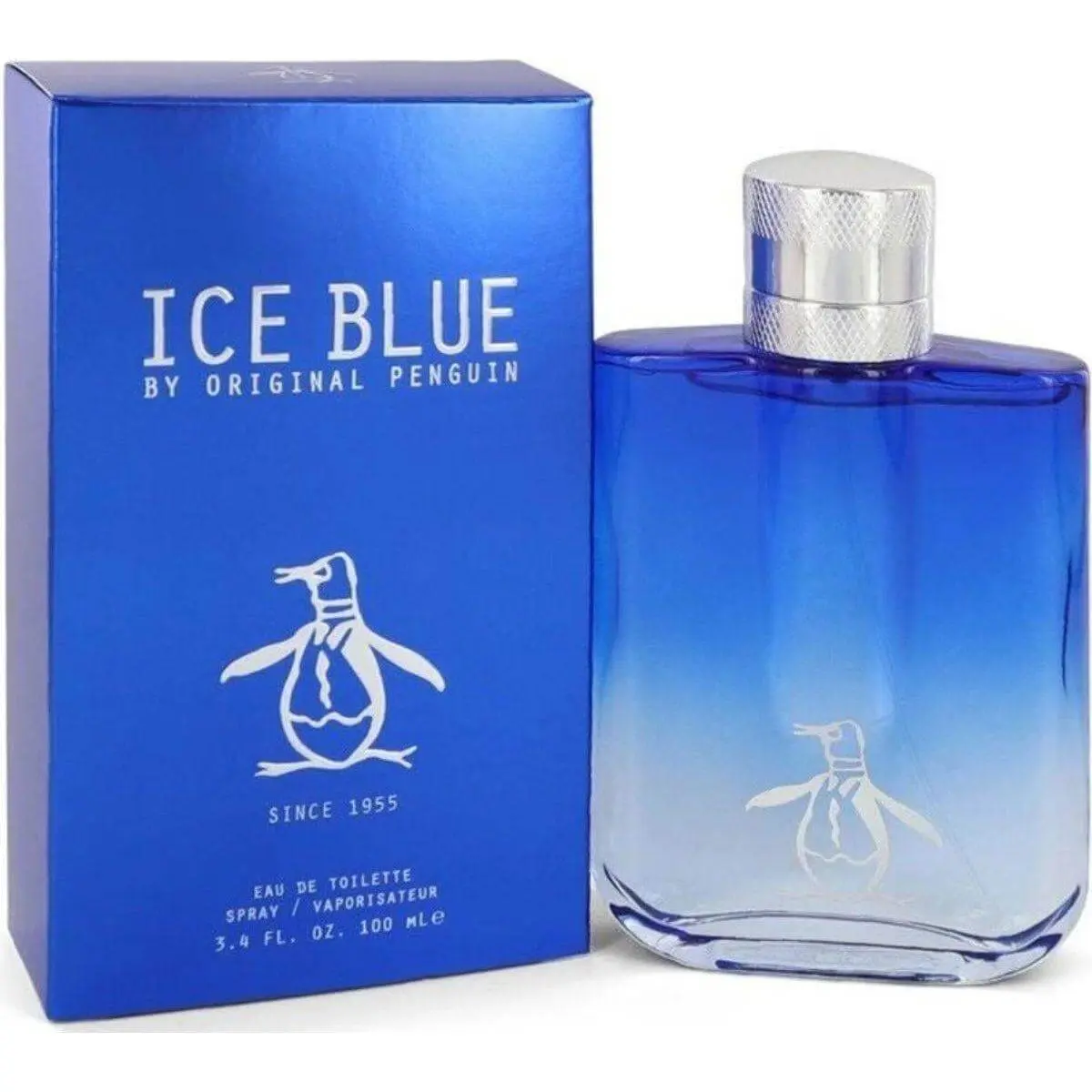 MUNSINGWEAR Ice Blue by Original Penguin Men's Eau de Toilette (EDT) Cologne - 3.3/3.4 oz Bottle Men's Fragrance, Masculine Scent, Packaged New in Box, Masculine Men's Fragrance