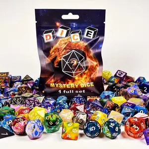 9 Piece Dice Set Colorful Polyhedral Dice 9 Piece Dice Set Colorful Polyhedral Dice