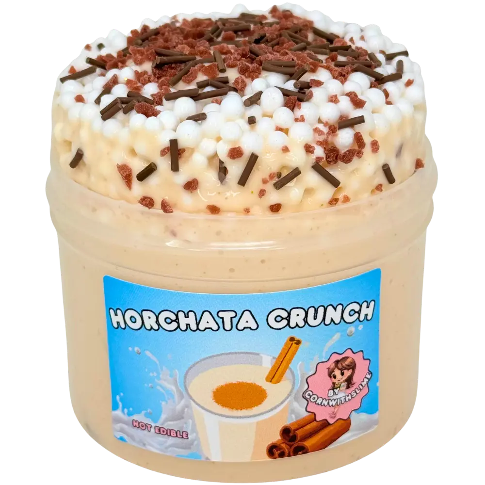 Horchata Crunch 8oz Slime Floam Texture Scented Horchata