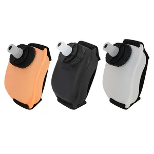 Outdoor fitness cycling sports wrist water bottle, portable silicone water bottle for running, sports water cup, arm water bottle