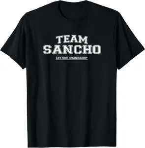 Team Sancho | Proud Family Surname, Last Name Gift T-Shirt